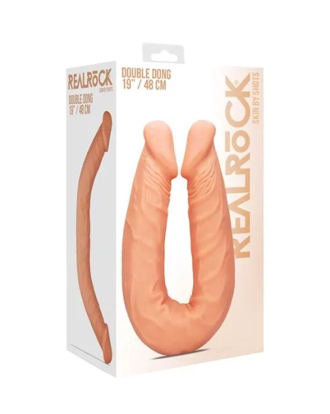Double Dong - Flesh - 19 Inch