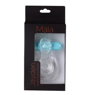 Jayden Vibrating Erection Enhancer Ring Clear