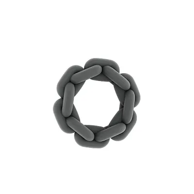 Sono No 6 Chain Cockring Grey