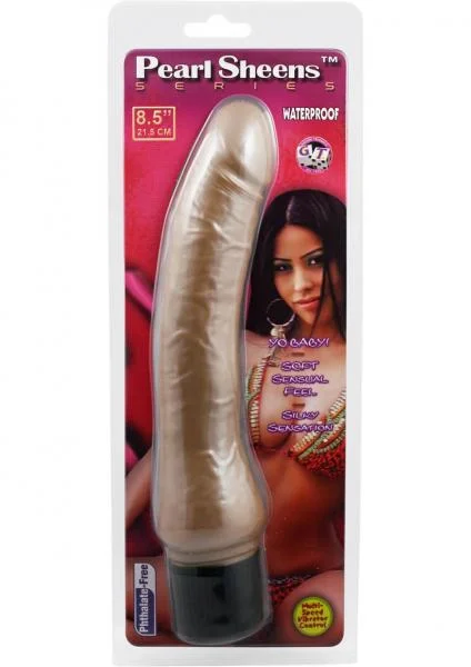 Pearl Sheens Multi Speed Vibrator Waterproof 8.5 Inch	- Brown — image 4 of 4
