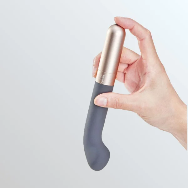 Love Not War Liebe Sustainable Made G-Spot Vibrator - Grey