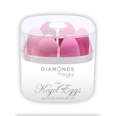 Diamonds Kegel Balls Weighted Training Set Pink