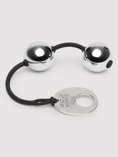 Fifty Shades of Grey Inner Goddess Silver Pleasure Balls 7.8oz