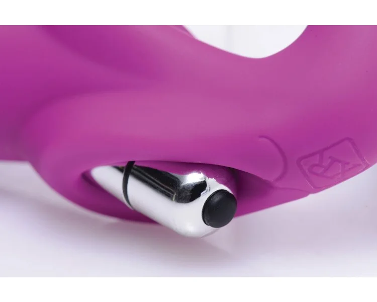 Evoke Super Charged Silicone Vibrating Strapless Strap On By Strap U - Black