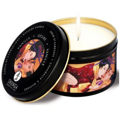 Caress by Candlelight Massage Candle Desire Vanilla