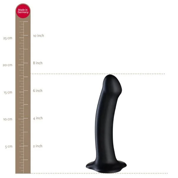 Fun Factory Magnum 7" Silicone Dildo - Black — image 4 of 4