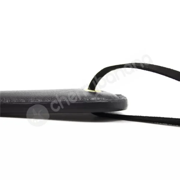 Cherry Banana Dare Black Faux Leather Bondage Paddle