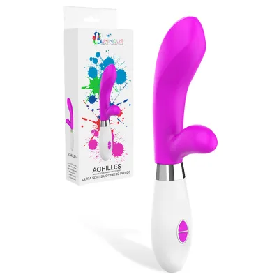 Shots Toys 8 3 Achilles Silicone Rabbit Vibrator