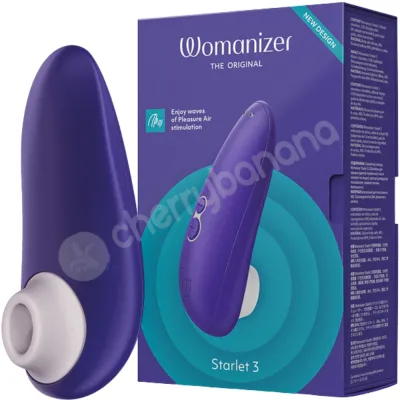 Womanizer Starlet 3 Indigo Blue Pleasure Air Clit Stimulator