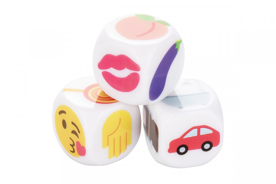 Emojigasm dice