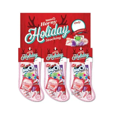 Horny Holiday Stocking 6 Count Display