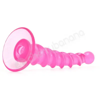 Jollipops Twisted Pink Butt Plug