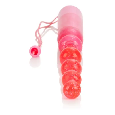 Vibrating Pleasure Beads Pink