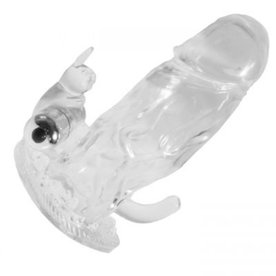 Triple Pleasure Vibrating Rabbit Penis Sleeve