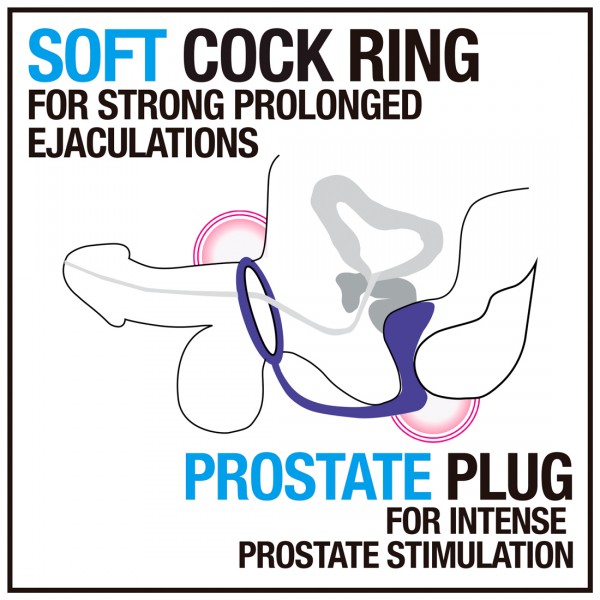 Indigo Blue Cock Lock