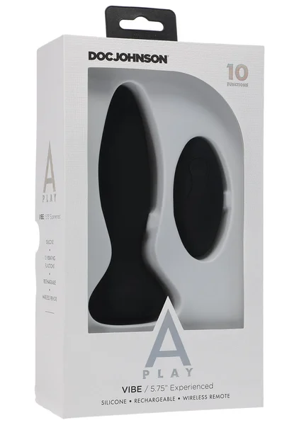 A-Play - Vibe - Rechargeable Silicone Anal Plug with Remote — image 17 of 24