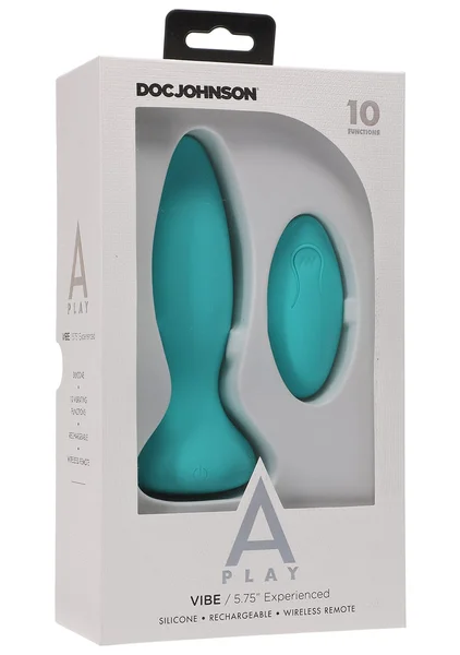 A-Play - Vibe - Rechargeable Silicone Anal Plug with Remote — image 23 of 24
