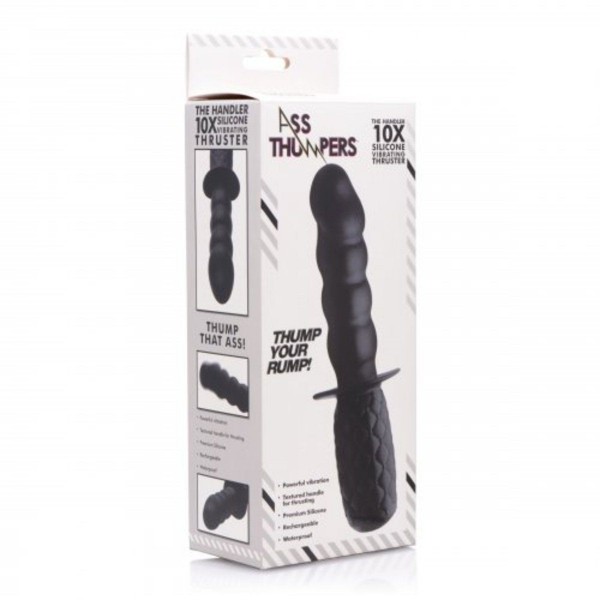 Ass Thumpers The Handler Silicone Vibrating Thruster