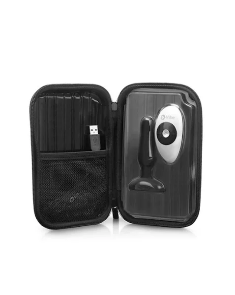 B-vibe Novice Plug - Black - 4 Inch