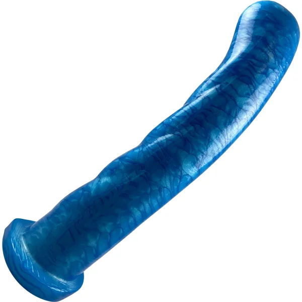 Funkit Toys NoFrillDo Wave Silicone G-Spot Dildo - Blue