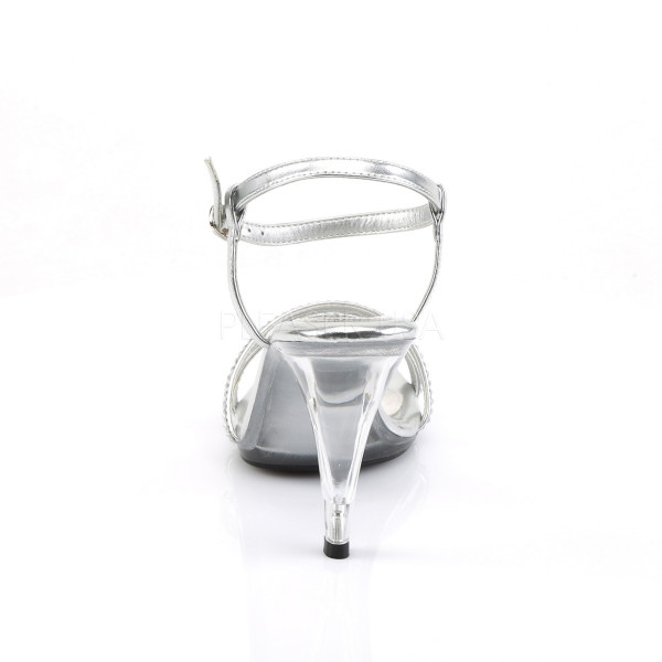 4 inches Heel, 1/8 inches PF Strappy Ankel Strap Sandal — image 4 of 4