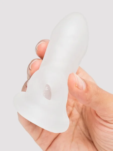 Perfect Fit Fat Boy Ultra Thin 4 Inch Penis Extender Sleeve with Ball Loop