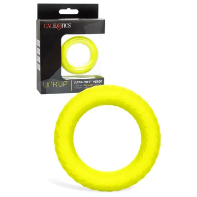 California Exotic Link Up Edge Stretchy Silicone Cock Ring