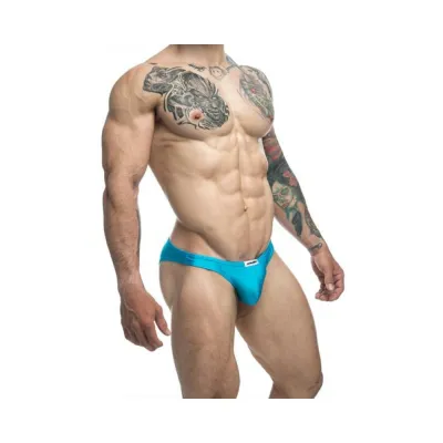 Men s Clothing Malebasics Justin Simon Classic Bikini Turquoise M