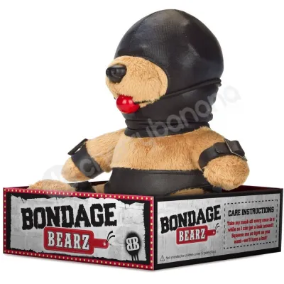 Bondage Bearz Gary Gag Ball Teddy Bear