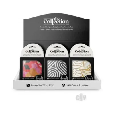 Blush The Collection Cotton Toy Bag Assorted 18 piece Counter Display
