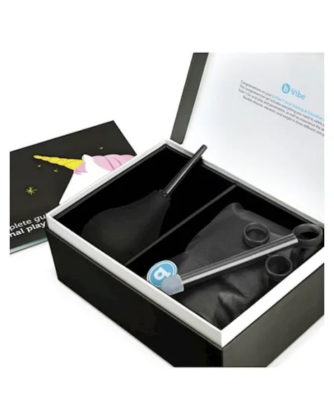 B-vibe Anal Training 7 Piece Education Set   - Black - Multi