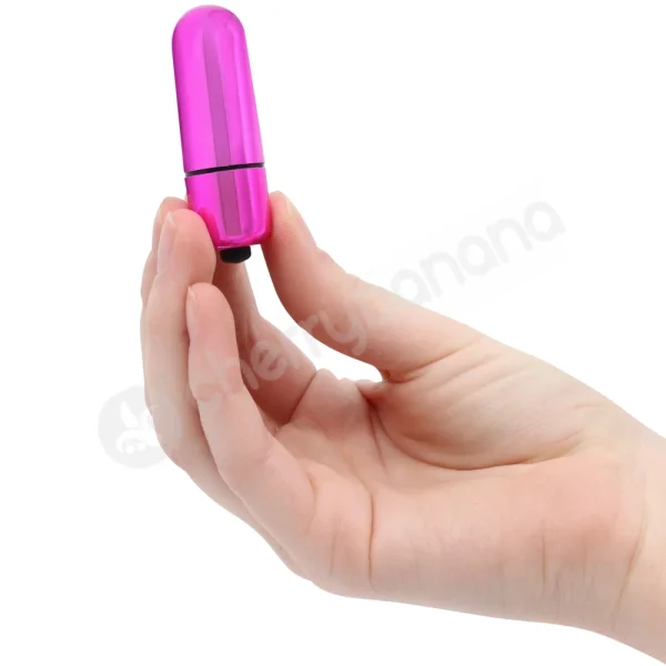 Cherry Banana Classics Metallic Pink Bullet Vibrator