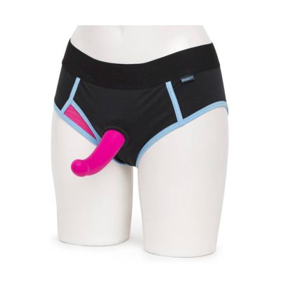 Broad City Peg Like A Queen Strap On Set Black pink S m