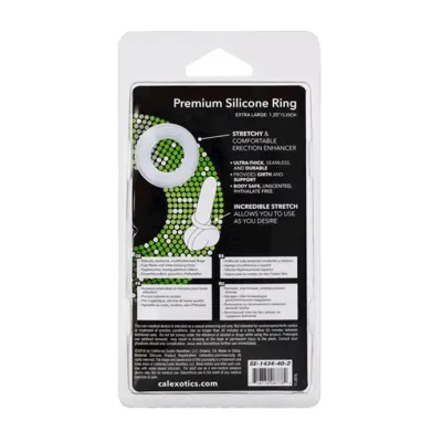 Premium Silicone Ring Xl Clear Xl