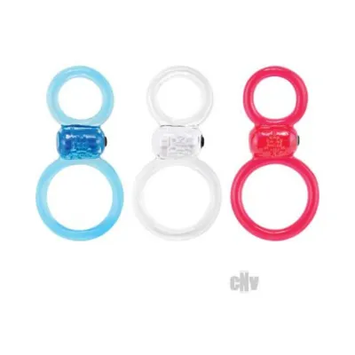 Ofinity Plus Ring Assorted Colors 6 Count Box