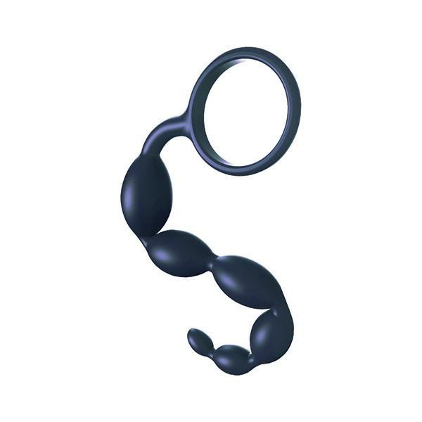 QUAKE Non-Vibrating Silicone Anal Chain Beads by VeDO