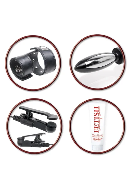 Fetish Fantasy Series Deluxe Shock Therapy  Travel Kit