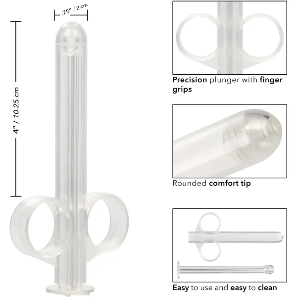 Lube Tube XL Lubricant Applicator By CalExotics - Clear — image 10 of 20