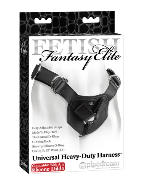 Fetish Fantasy Elite Universal Heavy-Duty Harness - Black — image 21 of 25