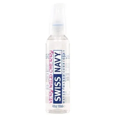 Swiss Navy Flavors Water Based Lubricant Very Wild Cherry 4 Fl Oz