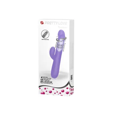 Truman Dual Action Rabbit Vibe Purple 9 3 Inch