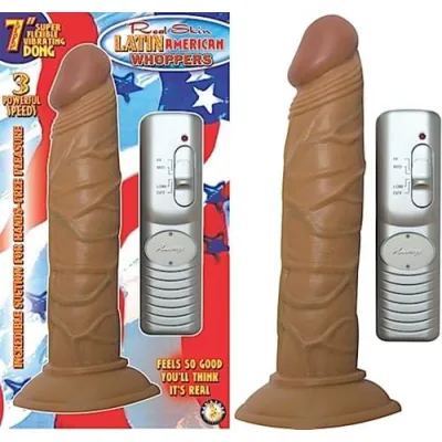Latin American Whoppers 7inch Vibrating Dong
