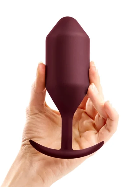 B-Vibe Snug Plug 5 - 5.9" Weighted Butt Plug