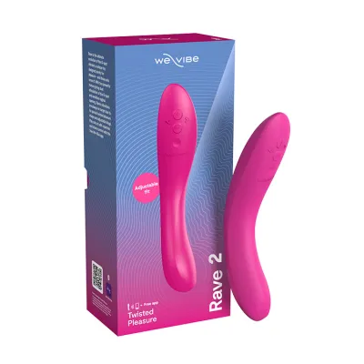 We Vibe Rave 2 App Compatible 8 5 Adjustable G Spot Vibrator
