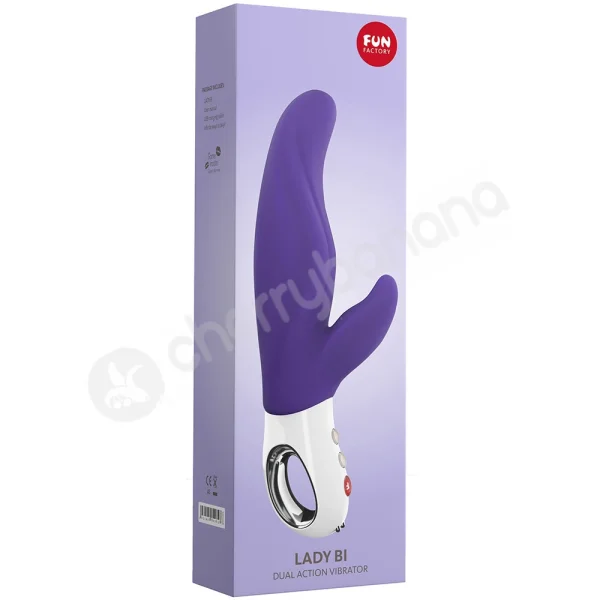 Fun Factory Lady Bi 49 Speed Purple Rabbit Vibrator