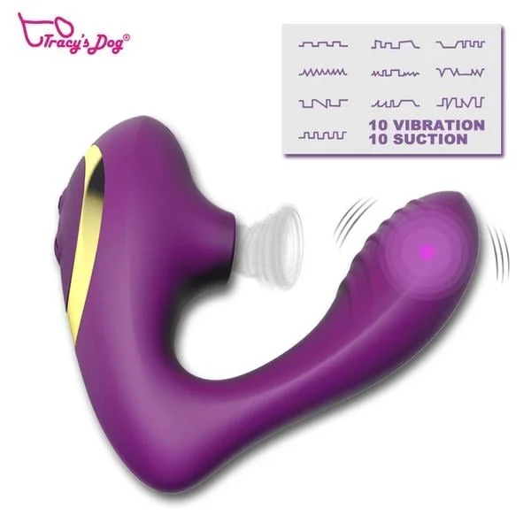 OG Clitoral Sucking Vibrator Purple — image 5 of 6
