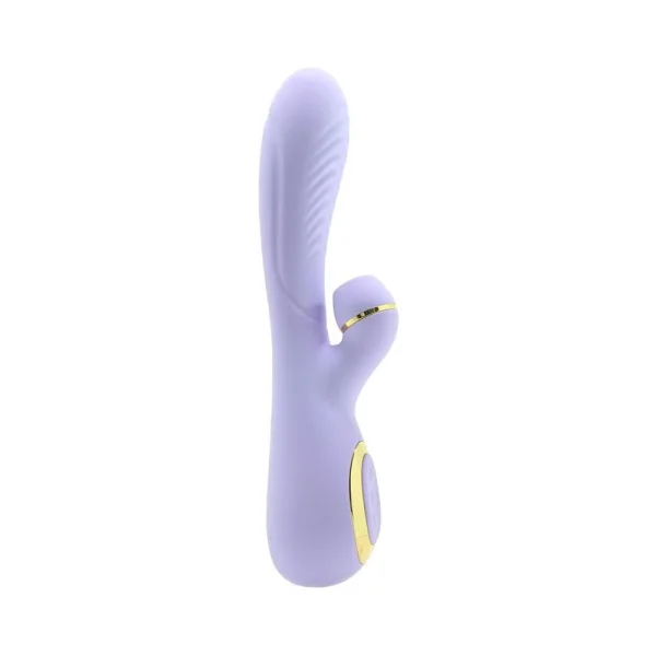 Rabbit Vibrators: Vibes Of New York Ribbed Suction Massager