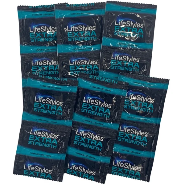 LifeStyles Extra Strength Condoms | 12-Pack