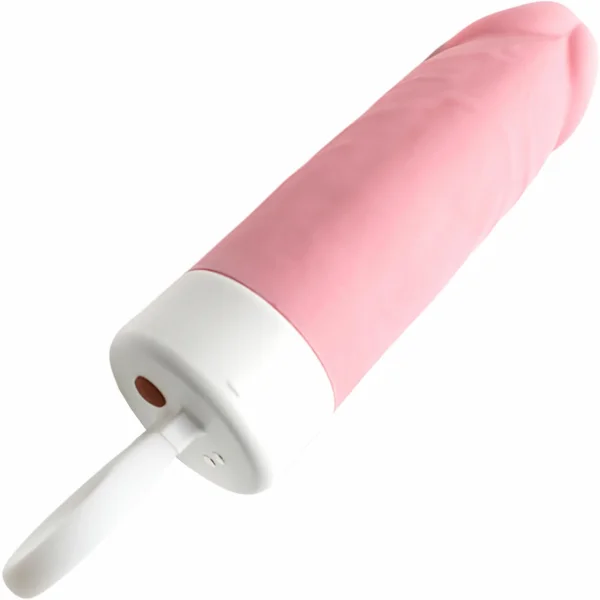 Teddy Silicone Waterproof Penis Pop Vibrator With Bear Cover by Kiss Toy