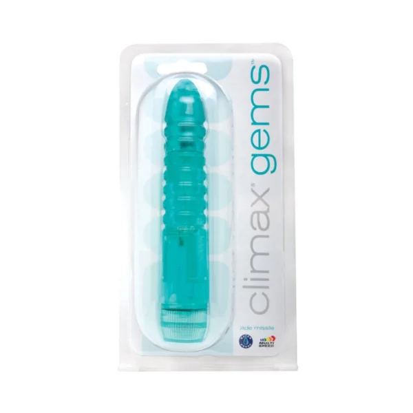 Climax Gems Missile Jade Green Vibrator